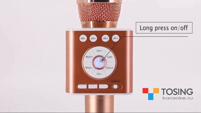 Караоке микрофон с колонкой TOSING Q12. Краткий обзор. смотреть онлайн