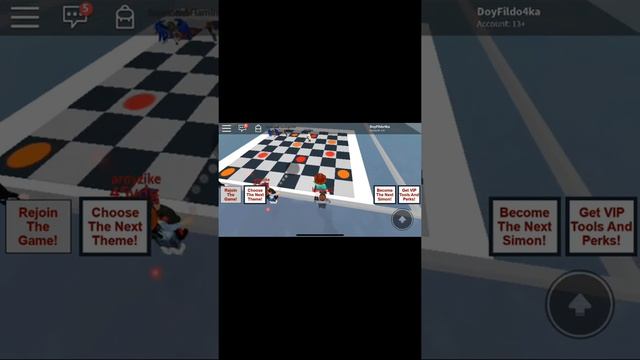 Симон говорит........./роблокс по русски/Simon says/DoyFildo4ka/ смотреть онлайн