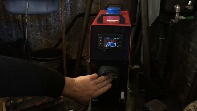 Автономный отопитель, первый запуск в реальном времени