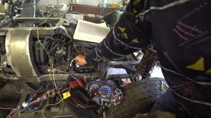 Квадроцикл не из Оки своими руками часть 18 "Первый запуск"