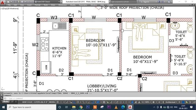 36X42 North Face House Plan as per Vastu | 36 x 42 House Plans | 1500 sqft House Design 5 Bedroom смотреть онлайн