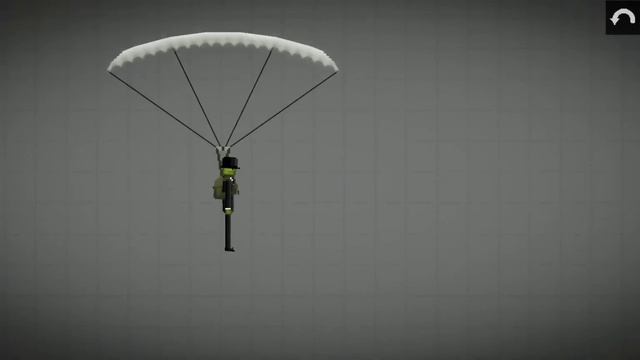 Мини-фильм (Прыжок с парашютом) в Melon Playground смотреть онлайн