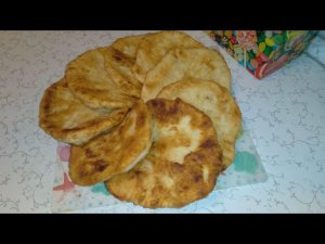 Лепешки "Шелпек" на кефире/национальные казахские лепешки/мука и кефир/лучший вариант приготовления