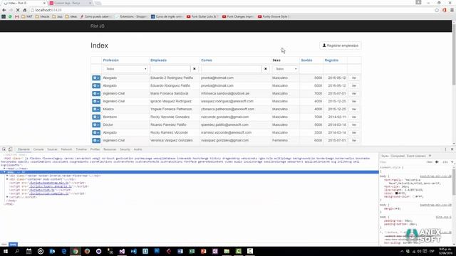 ASP.NET MVC 5 con Riot JS: componentes reutilizables смотреть онлайн