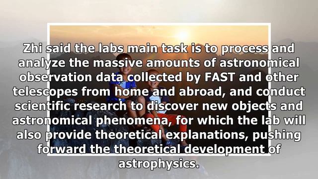 China to build data processing lab for fast telescope смотреть онлайн