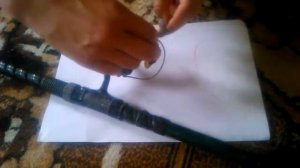 как привязать леску к катушке
