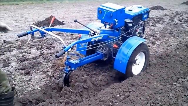 Дизельный мотоблок Скаут GS 81 DE смотреть онлайн