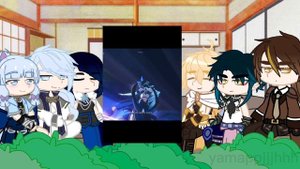 Genshin impact character react to y/n •|• Реакция персонажей Genshin impact на Т/и