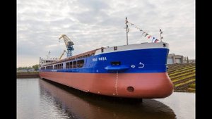 Окская судоверфь построила и спустила на воду новое сухогрузное судно проекта RSD59
