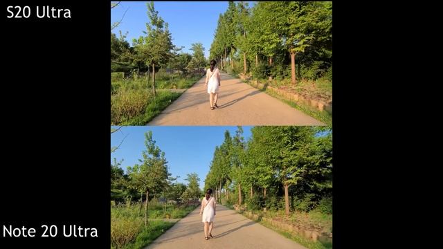 Samsung Note 20 Ultra vs S20 Ultra - Camera Comparison - Photo  Video  Slowmotion