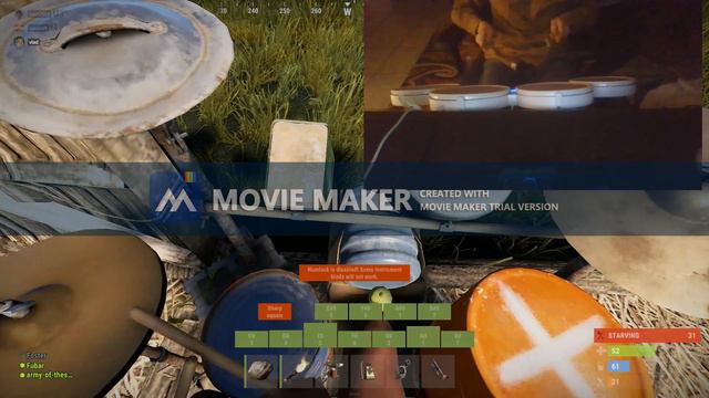 Rockband drums on rust! смотреть онлайн
