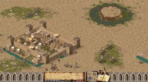 Stronghold Crusader - Spectacular AI Battles #005: FFA Phillip vs. Sheriff vs. Marshall vs. Abbot