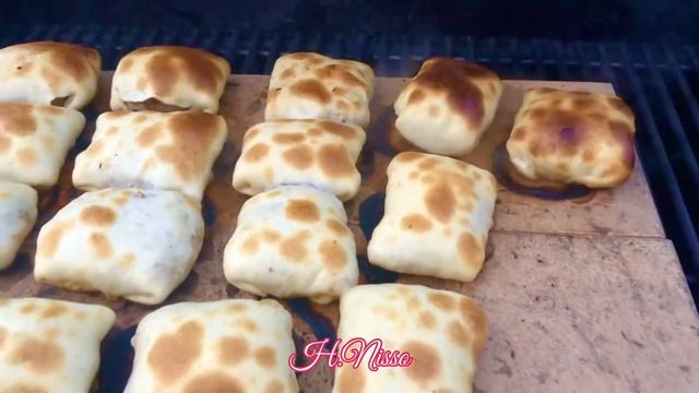 Эксперимент- самса на гриле. Grildagi "Tandir somsa" pizza toshida. смотреть онлайн