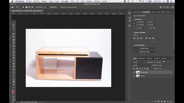 Edición del Fondo en Photoshop para Fotoproducto смотреть онлайн