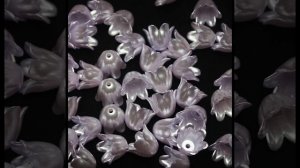 Бусины - цветы для бисерных украшений