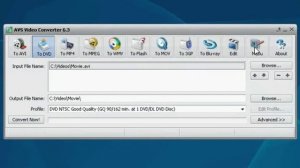 How to convert a video to DVD using AVS Video Converter?