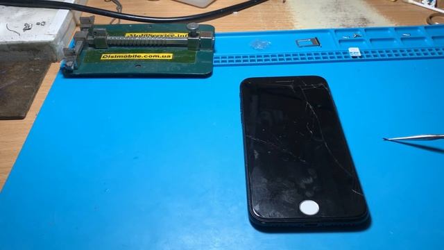 iPhone 7 Не включается, Замена Nand, Висит на 60 mA, Ремонт Почтой. смотреть онлайн