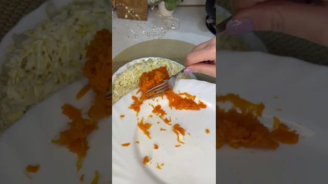 Потрясающий салат с рыбой ? вместо шубы