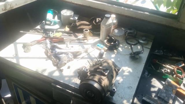 ремонт кондиционера тойота замена прижимной пластины смотреть онлайн