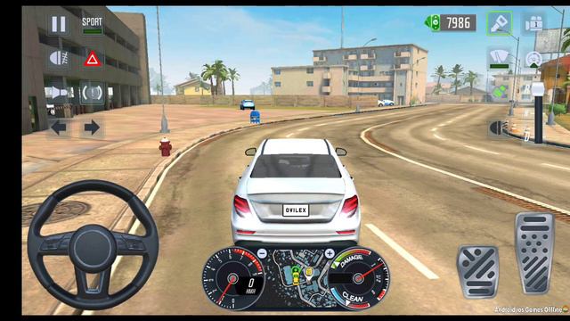 Taxi Sim 2022 Evolution | Mercedes AMG E 63 Silver Class Luxurious Taxi Sim 2020 Update Car Gamepla