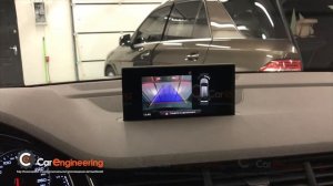 Audi Q7 4M: камера заднего вида и передняя камера