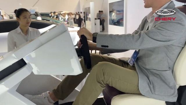 В Китай с CHERY. День третий - технологическая выставка и конференция Chery International смотреть онлайн