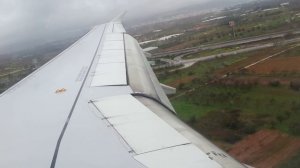 Rainy landing @ Athens El. Venizelos airport | Aegean airlines A320