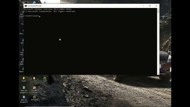 learn python with notepad_display/print text on screen  #python #notepad #commandprompt