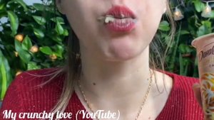 ХРУСТ МЕЛА И ГЛИНЫ /мелоежка MY CRUNCHY LOVE на youtu.be /chalk /glay /