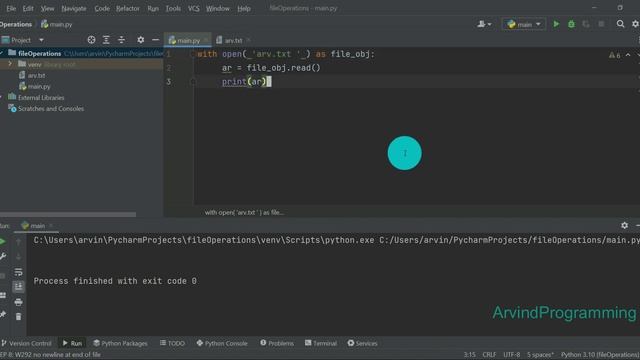 what is file handling (read and write text file) : python in hindi