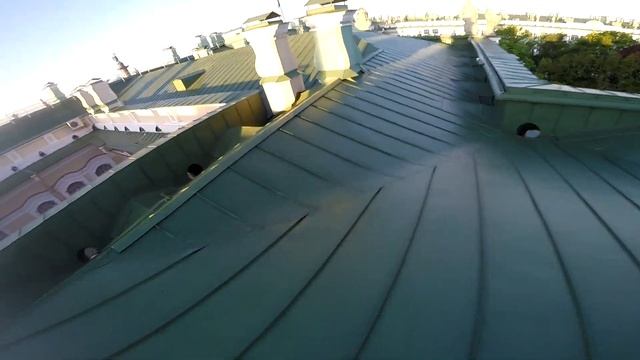 Рассвет с крыши Эрмитажа смотреть онлайн