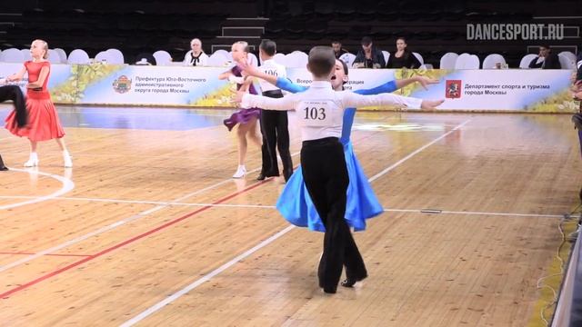 Нелединский Дмитрий - Каблова Александра, Cha-Cha-Cha | Дети-2, Сокращенное двоеборье