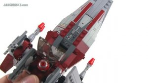 LEGO Star Wars 75039 V-Wing Starfighter set review (2014)