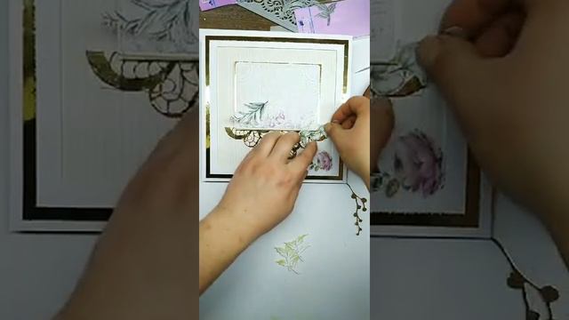 #ScrapMania_tm #scrapbooking  Объемная рамка для фото