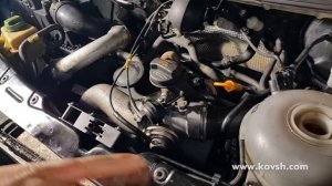Как проверить дисбаланс двухмассового маховика на Volkswagen transporter T5 2.5TD PD