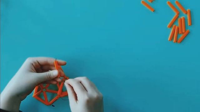 КАК СДЕЛАТЬ ИКОСАЭДР ИЗ ТРУБОЧЕК? || МНОГОГРАННИКИ || 2020 смотреть онлайн