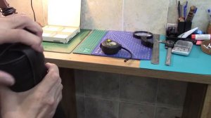 Кожаный тубус-футляр