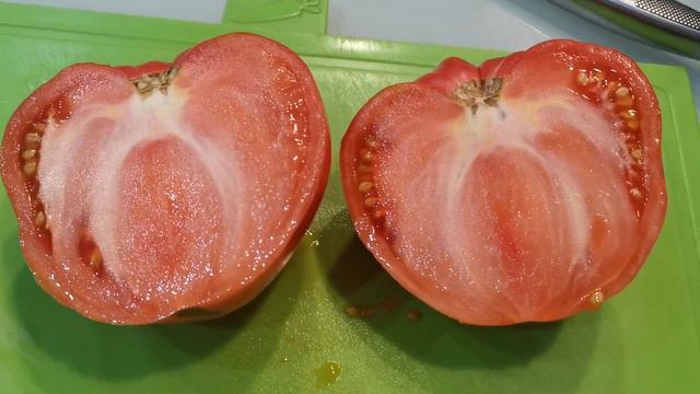 Томат "Красномордина" от АФ "Сибирский сад" Разрезаем, пробуем. смотреть онлайн