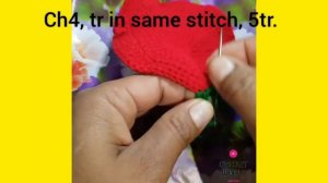 Flower | Crochet Lily Flower | Tutorial | free written Pattern.