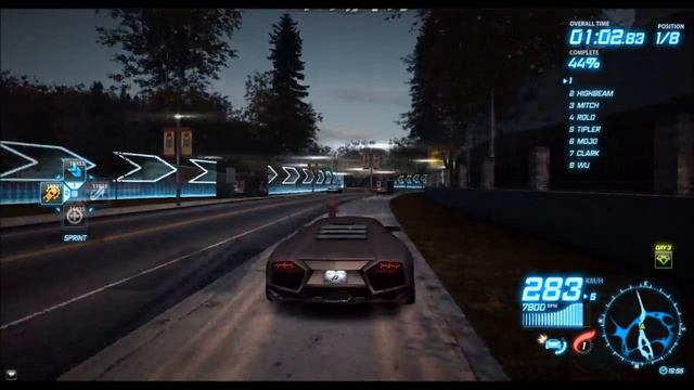 NFS World - Lamborghini Reventon VS UNION & HOLLIS 【Time Attack】 смотреть онлайн