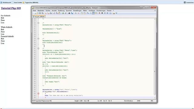 Tutorial PHP 009