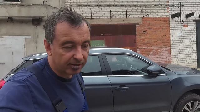 Большие проблемы с Geely Atlas после аварии. Восстановить невозможно ни за какие деньги. Обзор. смотреть онлайн