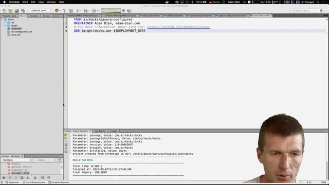 Running A Stock Java EE Application On Docker смотреть онлайн