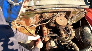 Sitting 30 years Will It Run? 1965 Jeep w/ Buick Odd Fire "Dauntless" V6 - NNKH