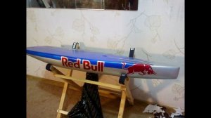 How to a Red Bull rc sailboat / Как сделать радиоуправляемую яхту