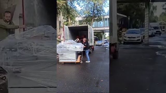 Отгрузка этикетировочного автомата для нанесения кольцевой, полипропиленовой этикетки #shorts