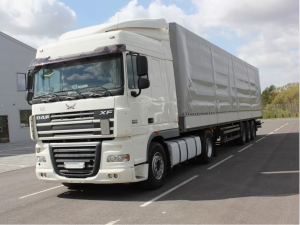 DAF 105 - хлопок в двигателе