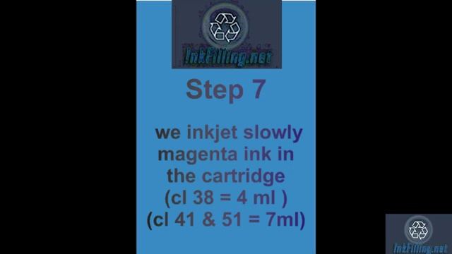 refilling Canon cl-38 cl-41 cl-51 смотреть онлайн
