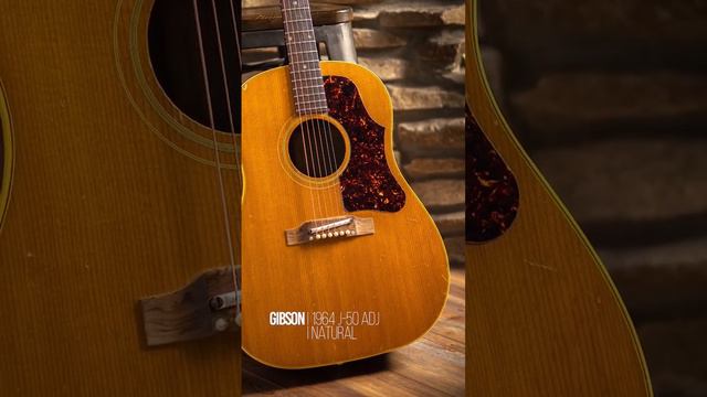 1964 Gibson J-50 ADJ in Natural смотреть онлайн
