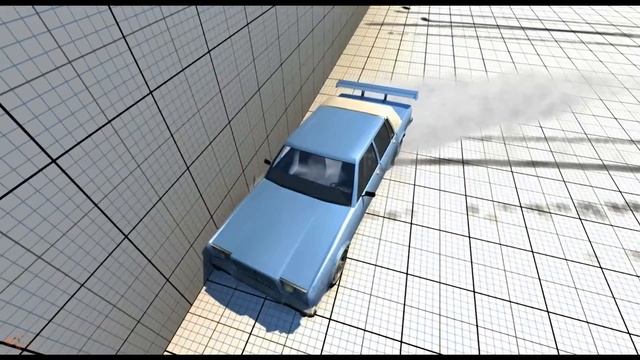 BeamNG.Drive Mod : GreenWood V2.0 GTASA Car (Crash test) смотреть онлайн